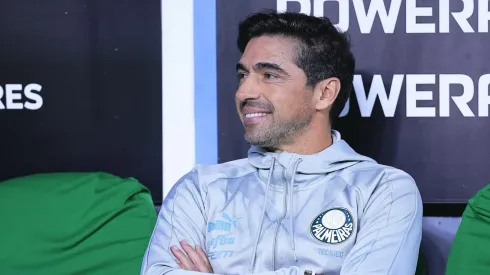 Abel Ferreira, técnico do Palmeiras, em jogo pela Libertadores. Foto: Ettore Chiereguini/AGIF