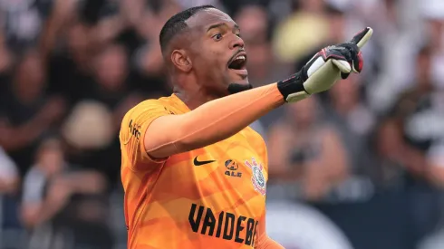 Carlos Miguel durante partida entre Corinthians e Fluminense, na Neo Química Arena, pelo Campeonato Brasileiro, no dia 28/04/2024.