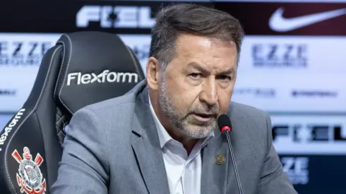 Foto: Rodrigo Coca/ Agência Corinthians – Augusto Melo, presidente do Corinthians