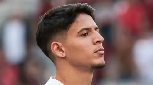 Caetano durante partida do Timão em 2023. Foto: Robson Mafra/AGIF