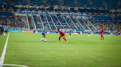 Gramado da Arena do Grêmio. Foto: Lucas Uebel/ Grêmio/ Flickr