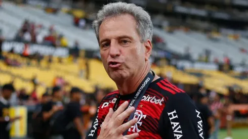 Landim teria feito o "convite" – Foto: Gilvan de Souza/Flamengo.