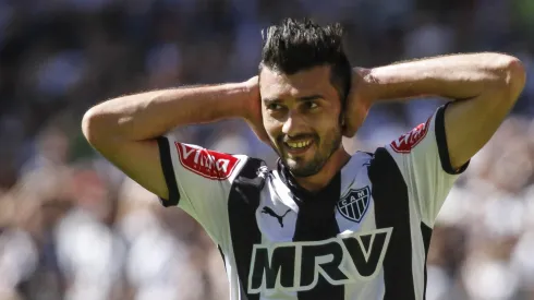 Dátolo, pelo Atlético-MG, durante partida no Mineirão - Foto: Thomas Santos/AGIF