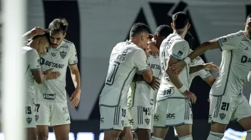 Atlético-MG na virada sobre o RB Bragantino. Foto: Pedro Souza/ Atlético-MG/ Flickr