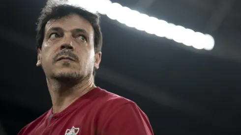 Fernando Diniz em partida do Brasileirão entre Botafogo x Fluminense