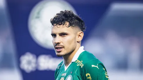 Veiga durante a final do Paulistão, contra o Santos. Foto: Abner Dourado/AGIF