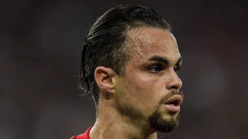 Michael durante partida do Flamengo. Atacante agrada os cruzeirenses.