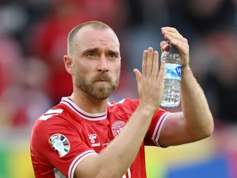 Após infartar na última edição, Eriksen marca na estreia da Dinamarca