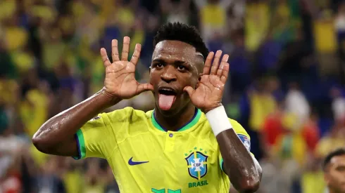 Vinicius Junior em partida da Copa do Mundo 2022<br />
(Foto: Clive Brunskill/Getty Images)