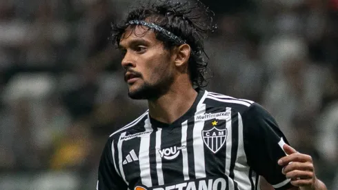 Gustavo Scarpa durante partida entre Atlético e Tombense, na Arena MRV, pelo Campeonato Mineiro, no dia 14/02/2024.