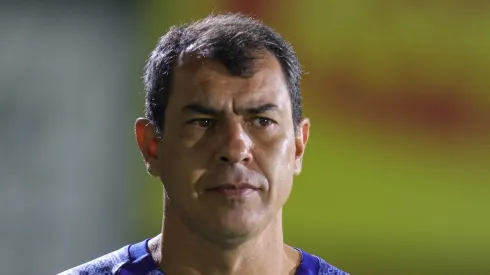 SP - NOVO HORIZONTE - 07/06/2024 - BRASILEIRO B 2024, NOVORIZONTINO X SANTOS - Fabio Carille tecnico do Santos antes da partida contra o Novorizontino no estadio Jorge Ismael de Biasi pelo campeonato Brasileiro B 2024.