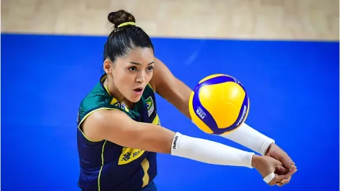 Nyeme, um dos destaques do Brasil na VNL. Foto: FIVB