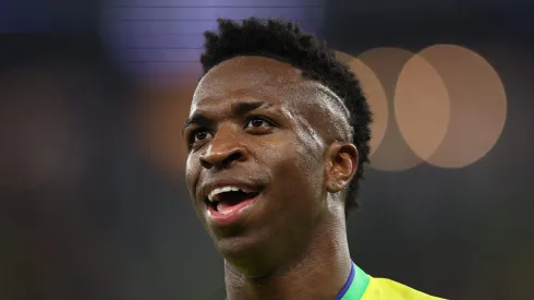 Vinicius Junior em partida da Copa do Mundo (Foto: Clive Brunskill/Getty Images)