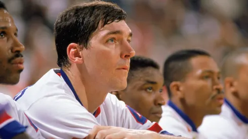 Pistons fizeram fama no fim do anos 1990 na NBA com faltas feias e vilania descarada (Foto: Jonathan Daniel/Getty Images)