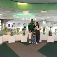 Luan ganha carta do filho torcedor ao se despedir do Palmeiras