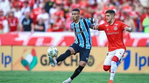 Foto: Lucas Uebel/Grêmio - Grêmio e Internacional se enfrentam neste sábado (22) pelo Brasileirão Série A 2024