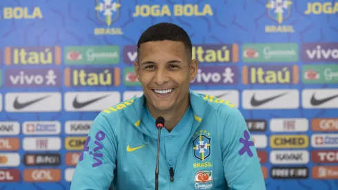 Guilherme Arana, lateral-esquerdo da Seleção Brasileira - Foto: Lucas Figueiredo/CBF