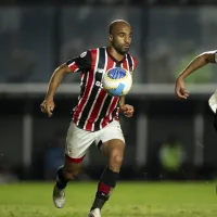 Destaque do São Paulo, Lucas se pronuncia após goleada contra o Vasco: \'seguimos na luta\'