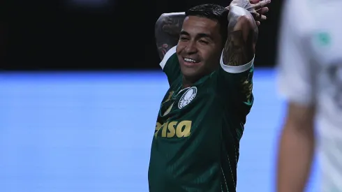 Dudu voltou ao time do Palmeiras neste domingo.