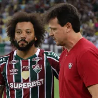 Demitido do Fluminense, Diniz ganha homenagem de Marcelo nas redes sociais: “Um amigo pra vida”