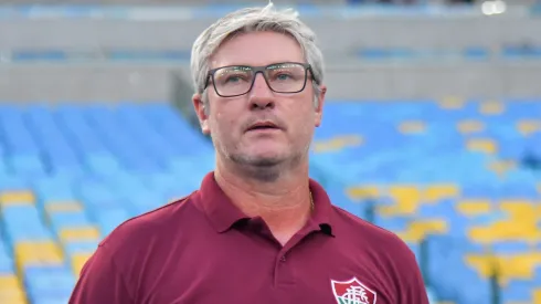 Odair Hellmann comandando o Fluminense no Campeonato Carioca de 2020. Foto: Thiago Ribeiro/AGIF