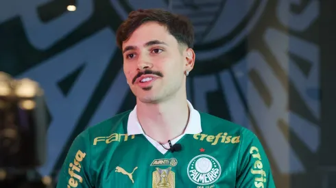 Maurício revelou um bate-papo com Endrick - Foto: Fabio Menotti/Palmeiras.