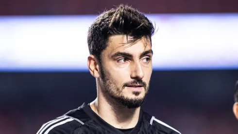 Goleiro Rafael do São Paulo. Foto: Abner Dourado/AGIF