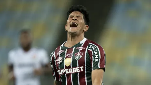 Cano lamenta chance perdida no jogo do Fluminense. Foto: Foto: Jorge Rodrigues/AGIF