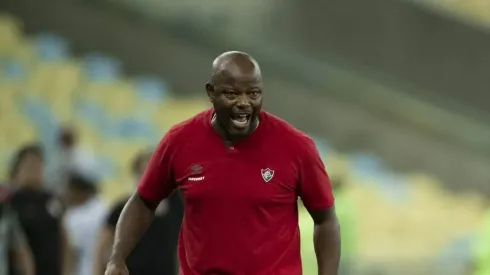 Marcão foi o treinador do Flu diante do Vitória. Foto: Jorge Rodrigues/AGIF