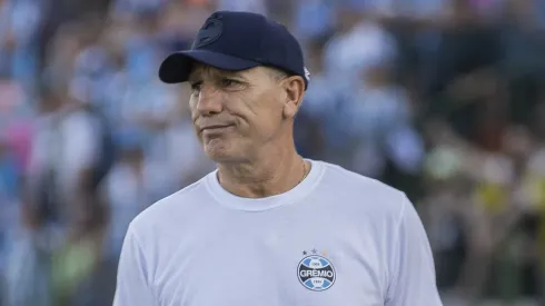 Renato Gaúcho, técnico do Grêmio, durante partida contra o Ypiranga no estádio Colosso da Lagoa pelo Campeonato Gaúcho 2023. Foto: Liamara Polli/AGIF
