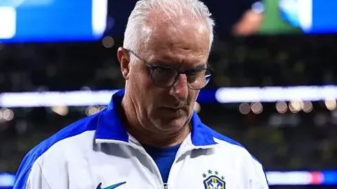 Dorival Júnior durante partida entre Paraguai e Brasil, no Allegiant Stadium, em Las Vegas, nos Estados Unidos, pela Copa América, no dia 28/06/2024. Foto: Buda Mendes/Getty Images