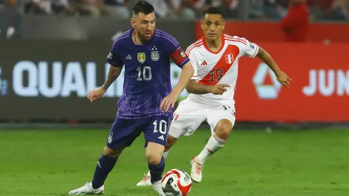 Argentina e Peru se enfrentam pela Copa América. (Photo by Leonardo Fernandez/Getty Images)