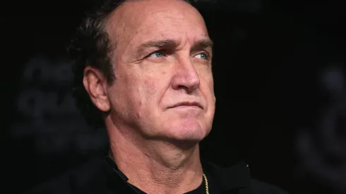 Cuca quando dirigia o Corinthians em partida contra o Remo, na Neo Química Arena, pela Copa do Brasil de 2023, no dia 26/04.