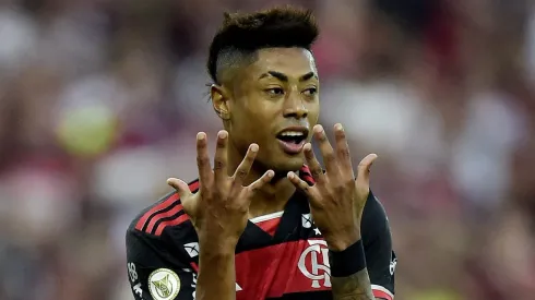 Bruno Henrique jogador do Flamengo lamenta durante partida contra o Fluminense no estadio Maracana pelo campeonato Brasileiro A 2024. Foto: Alexandre Loureiro/AGIF