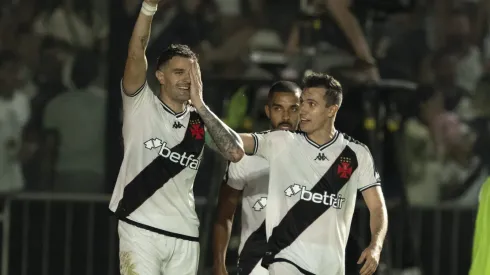 Vegetti comemora gol decisivo contra o Botafogo. Foto: Jorge Rodrigues/AGIF