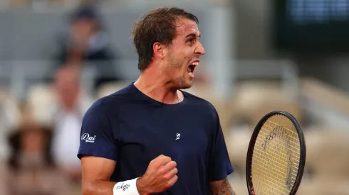 Felipe Meligeni Alves: representando o Brasil em Wimbledon (Foto: Dan Istitene/Getty Images)