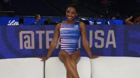 A ginasta Simone Biles - Foto: Instagram @simonebiles