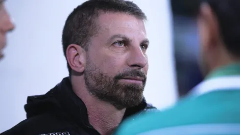 Pedrinho durante partida entre Palmeiras e Vasco, no Allianz Parque, pelo Campeonato Brasileiro, no dia 13/06/2024.