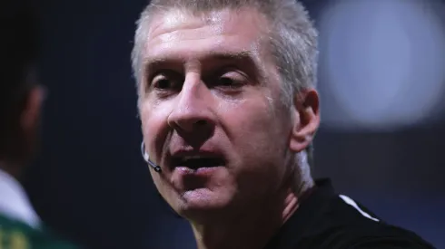 Anderson Daronco durante partida entre Palmeiras e Bragantino, no Allianz Parque, pelo Campeonato Brasileiro, no dia 20/06/2024.