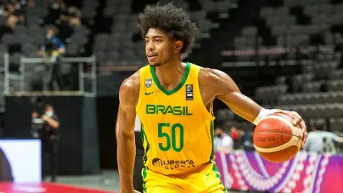 Bruno Caboclo brilhou na estreia da Seleção no Pré-Olímpico