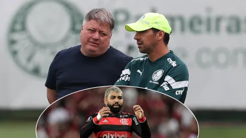 Anderson Barros e Abel Ferreira têm posturas diferentes dobre Gabigol