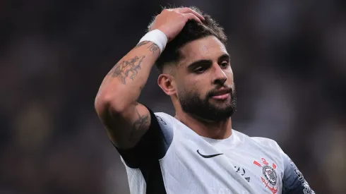 Yuri Alberto em partida entre Corinthians x Cuiabá pelo Campeonato Brasileiro 2024