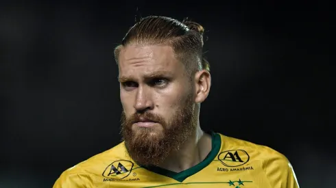 Pitta está na sua 2ª temporada pelo Cuiabá. Foto: Thiago Ribeiro/AGIF