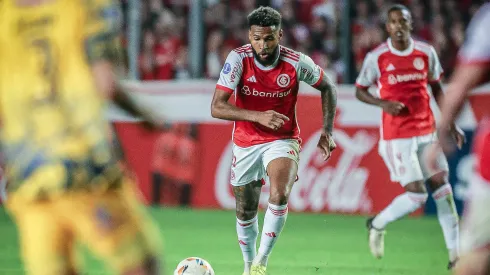 O Internacional sofreu, mas se classificou à segunda fase da Copa Sul-Americana (Foto: Giancarlo Santorum/AGIF)