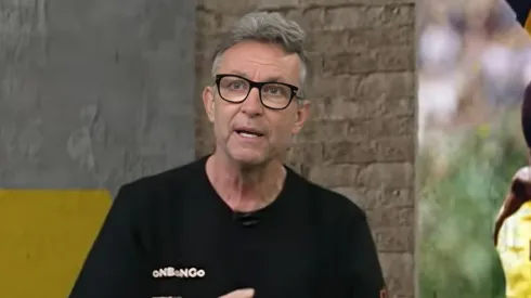 Neto criticou arbitragem e disse que Palmeiras foi prejudicado por não marcação de penalidade em Estêvão - Foto: Reprodução/Band