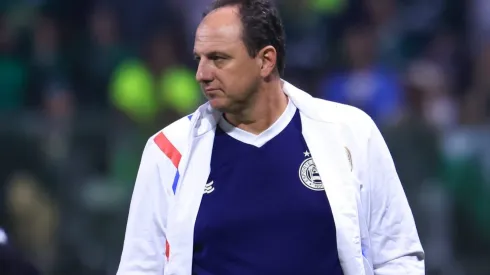 Rogério Ceni durante partida entre Palmeiras e Bahia, no Allianz Parque, pelo Campeonato Brasileiro, no dia 07/07/2024.