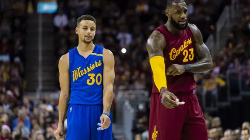 Curry e LeBron protagonizaram a última grande rivalidade da NBA (Foto: Jason Miller/Getty Images)