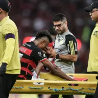 Bruno Henrique sofre nova lesão e está fora da partida entre Flamengo e Fortaleza