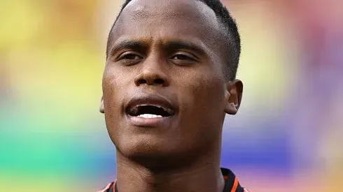 Jhon Arias durante amistoso entre Colômbia e Estados Unidos, no Commanders Field, no dia 08/06/2024. Foto: Tim Nwachukwu/Getty Images