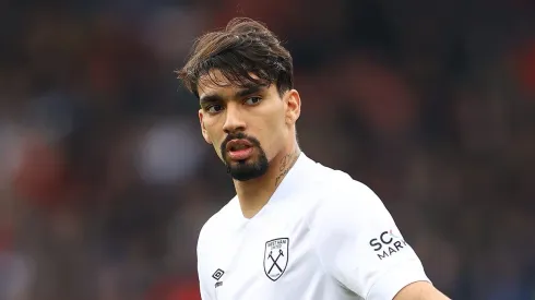 Lucas Paquetá, meio-campista do West Ham - Foto: Michael Steele/Getty Images